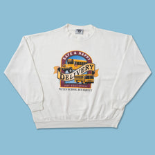 Vintage Patten School Bus Service Sweater XLarge 
