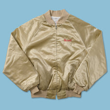 Vintage Ben & Jerry's Satin Varsity Jacket Large 
