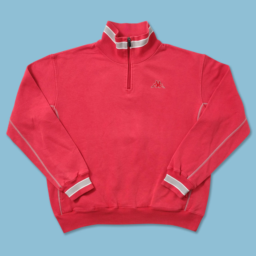 Vintage Kappa Q-Zip Sweater Large 