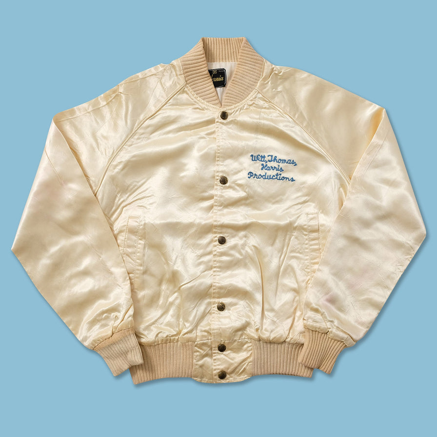 Women's Satin Varsity Jacket Small 