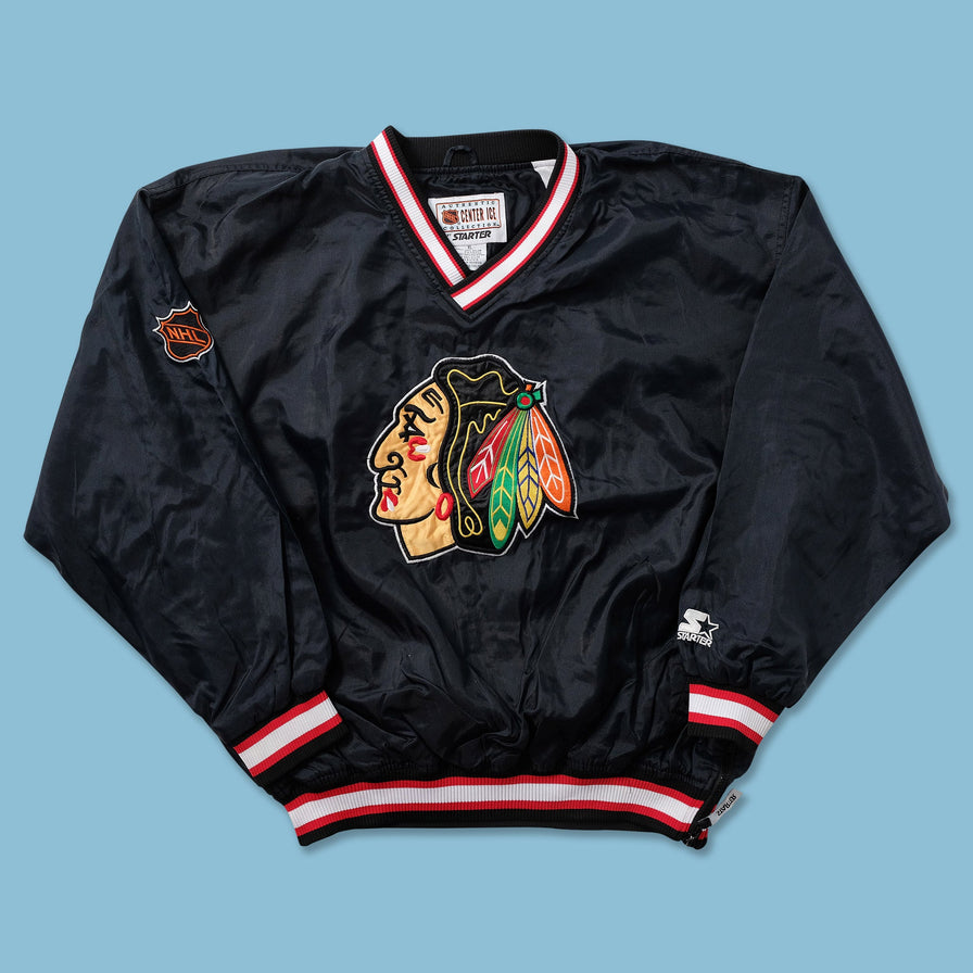 Vintage Starter Chicago Blackhawks Windbreaker XLarge 