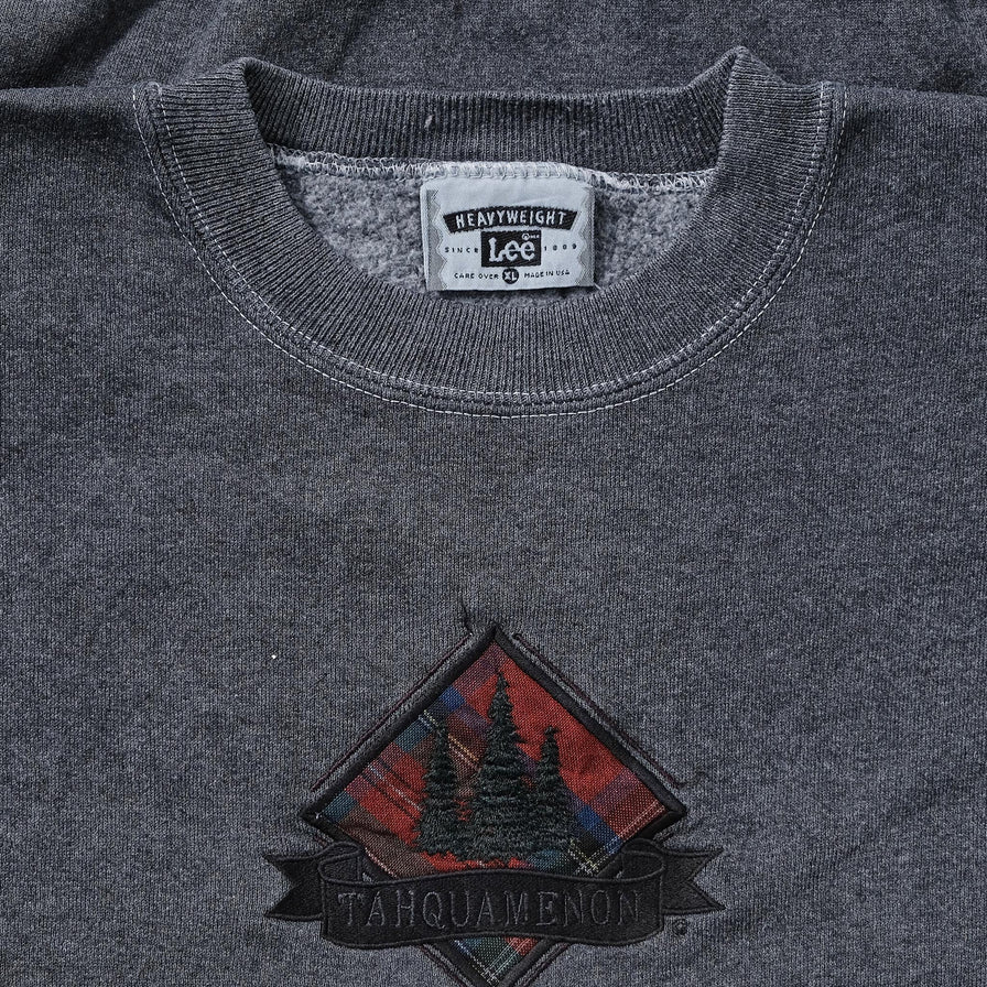 Vintage Tahquamenon Hotel Sweater Large 