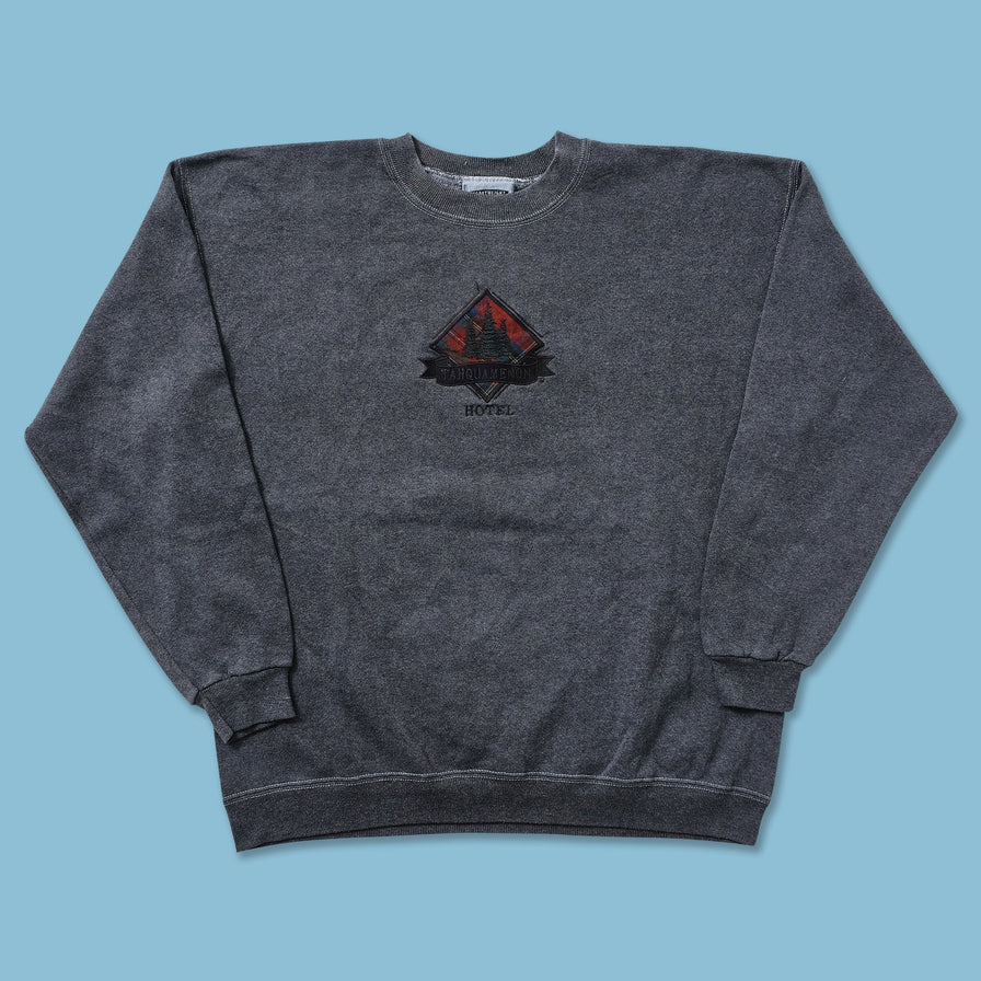 Vintage Tahquamenon Hotel Sweater Large 