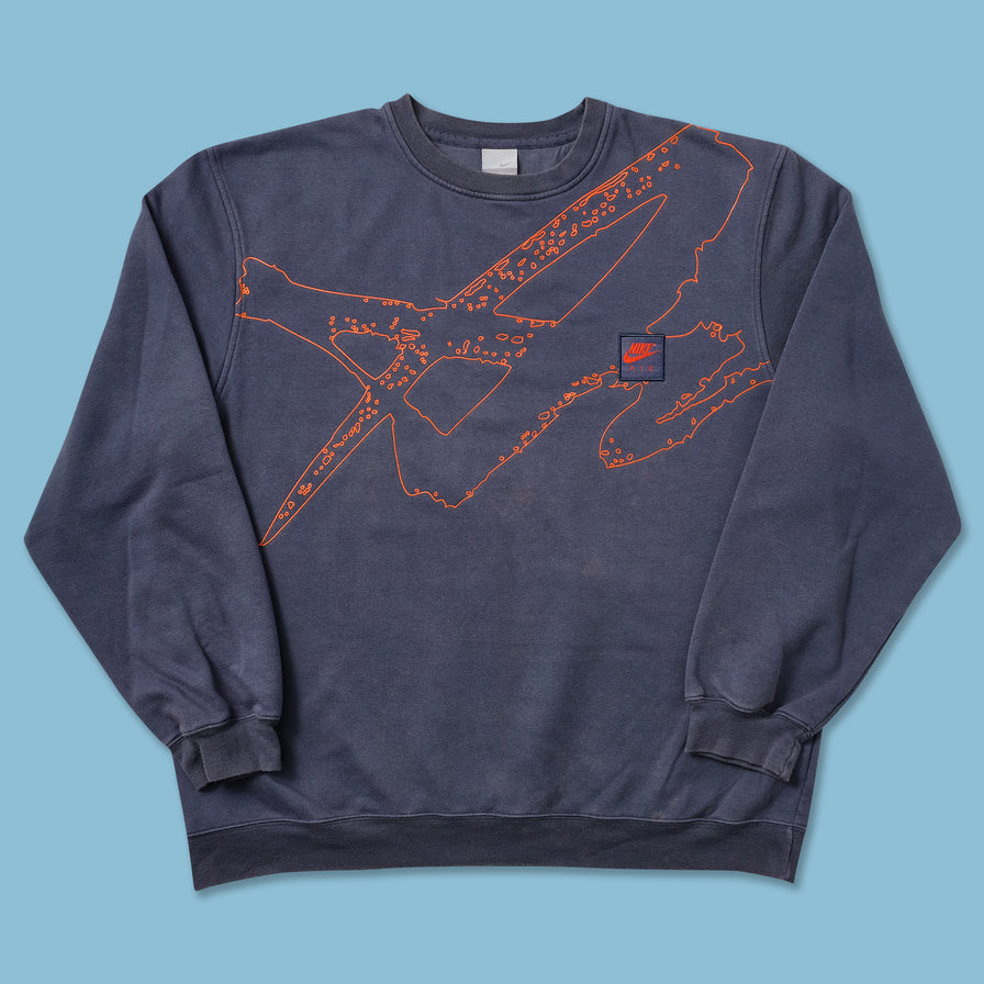 Y2K Nike Air Sweater XLarge - Double Double Vintage