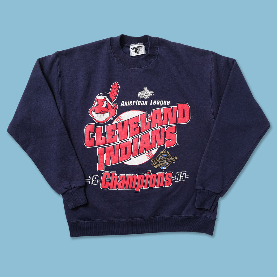 1995 Cleveland Indians Sweater Small - Double Double Vintage