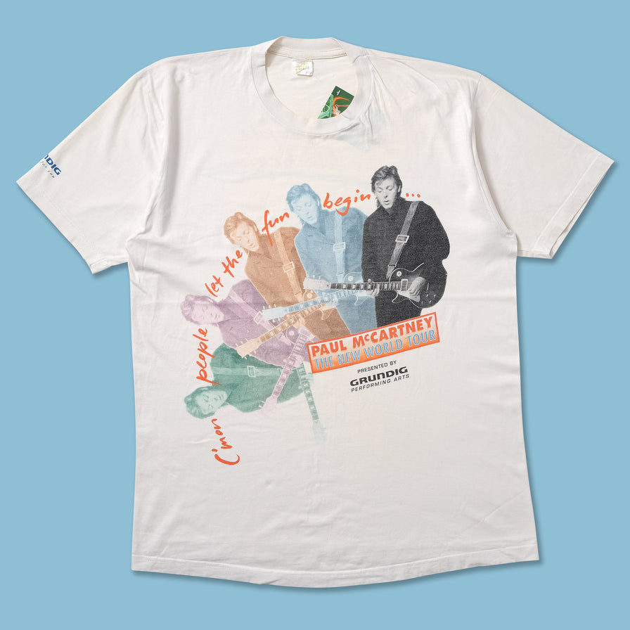 1993 Paul McCartney T-Shirt Large - Double Double Vintage