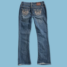 Y2K Bootcut Denim Pants 30x32 - Double Double Vintage