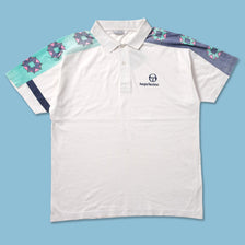 Vintage Sergio Tacchini Tennis Polo Large - Double Double Vintage
