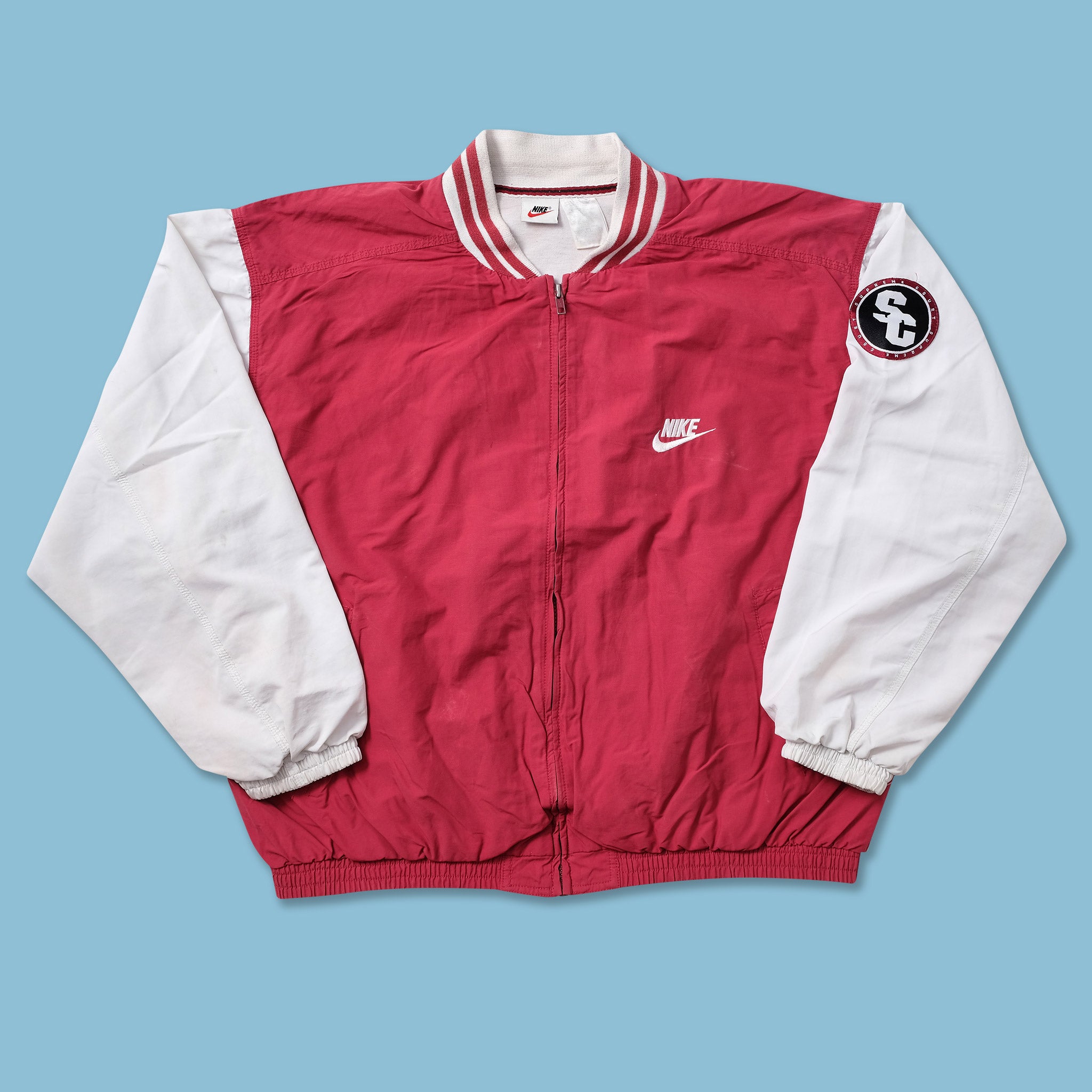 Varsity Jacket Supreme Nike Sport Jacket Vintage Nike Supreme