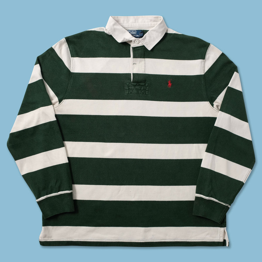 Vintage Polo Ralph Lauren Rugby Sweater Large - Double Double Vintage
