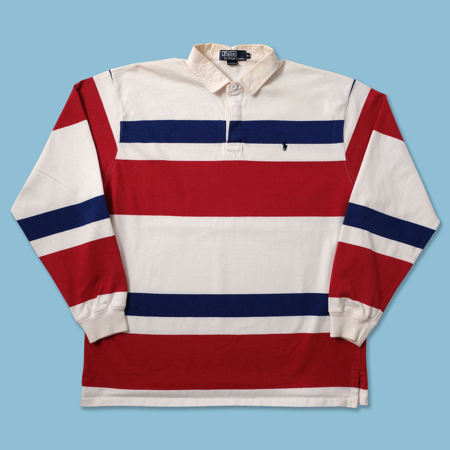 Vintage Polo Ralph Lauren Rugby Sweater XLarge - Double Double Vintage