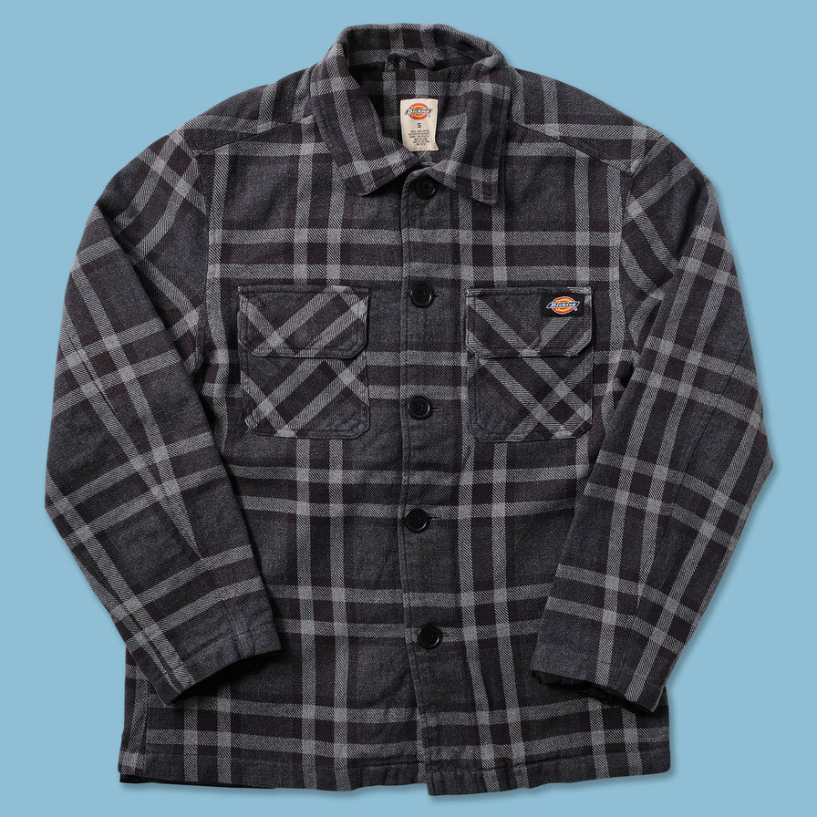 Dickies Heavy Flannell Shirt Small - Double Double Vintage
