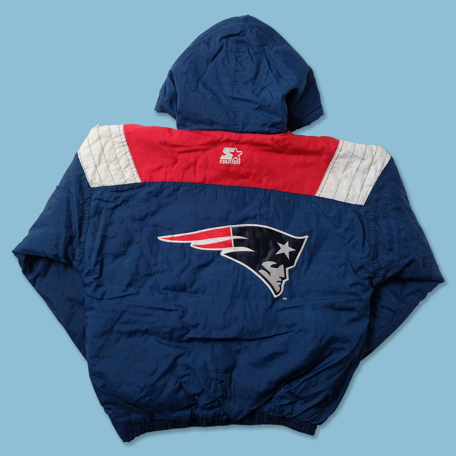 Vintage Starter New England Patriots Anorak Small - Double Double Vintage