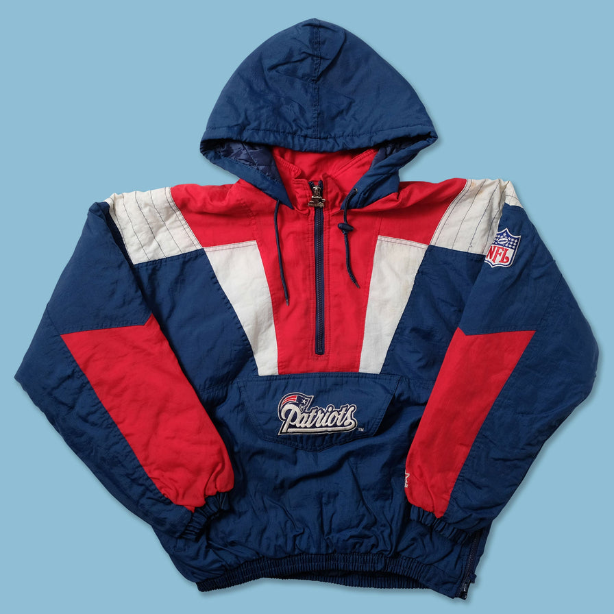 Vintage Starter New England Patriots Anorak Small - Double Double Vintage