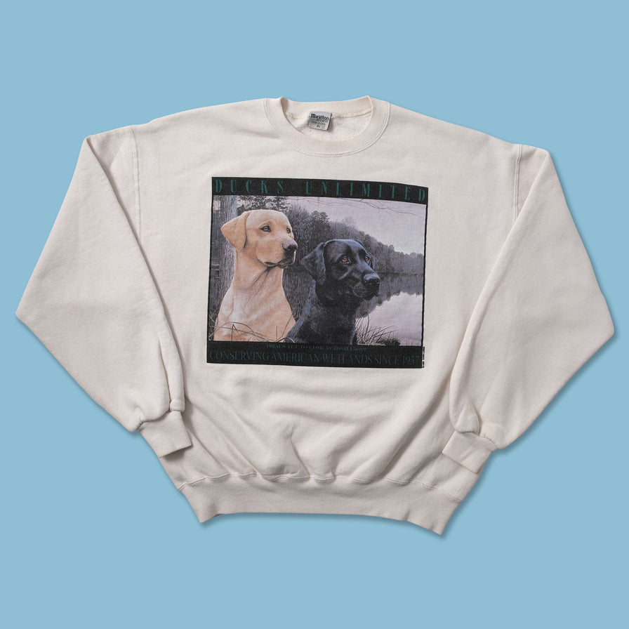 1996 Dogs Sweater Large - Double Double Vintage