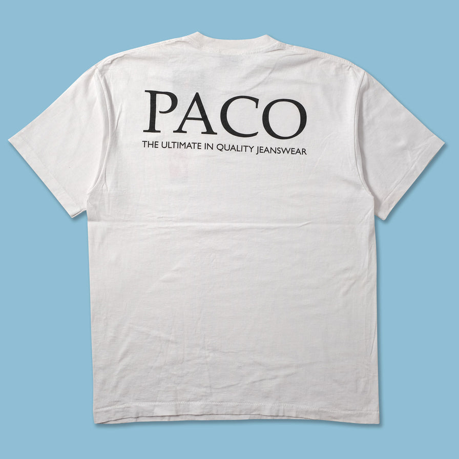 Y2K Paco Jeans T-Shirt Large - Double Double Vintage