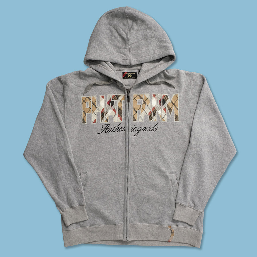 Y2K Phat Farm Zip Hoody XLarge
