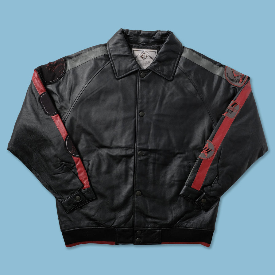 Y2K Clench Leather Jacket XLarge