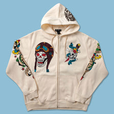 Y2K Zip Hoody Large - Double Double Vintage