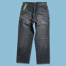 Y2K Pelle Pelle Baggy Pants 30x30 - Double Double Vintage