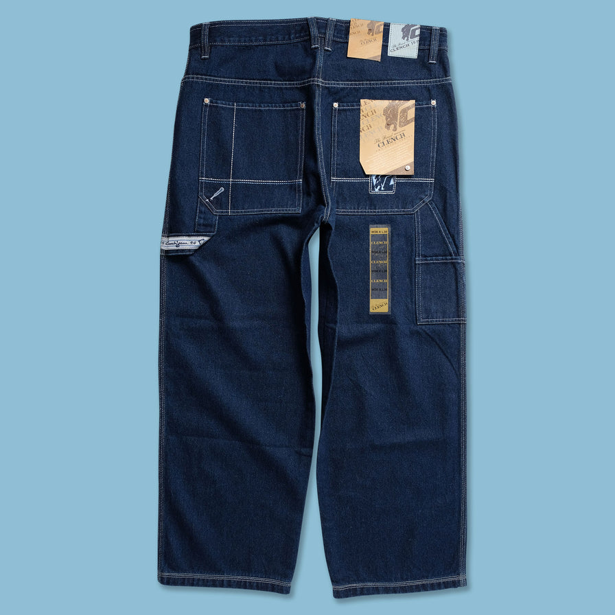 Y2K Clench Baggy Pants 36x30 - Double Double Vintage