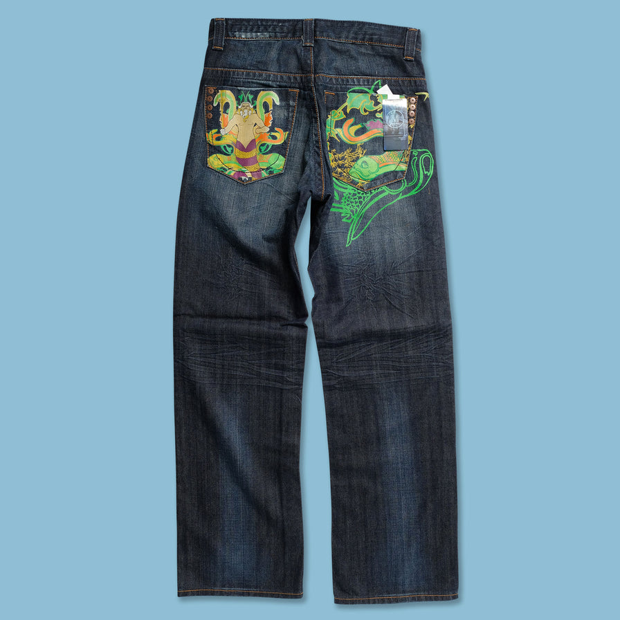 Y2K Azzure Baggy Pants 30x32 - Double Double Vintage