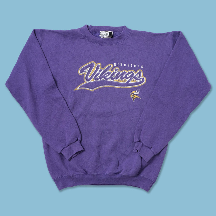 Vintage Puma Minnesota Vikings Sweater Small 