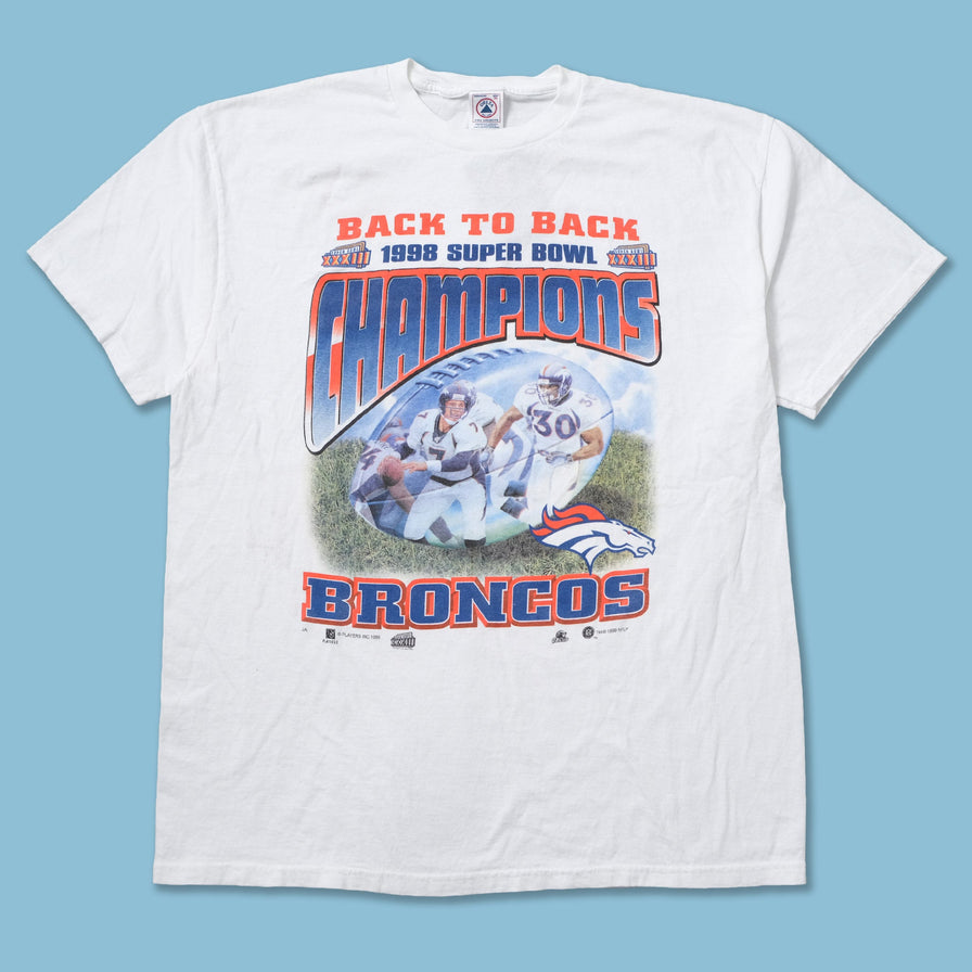 Vintage 1998 Denver Broncos T-Shirt XLarge 