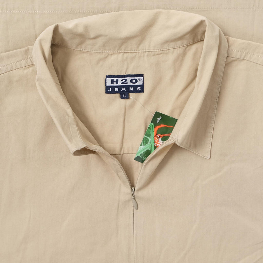 Vintage H2O Q-Zip Shirt XLarge 