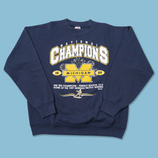 Vintage 1997 Michigan Wolverines Sweater Large 