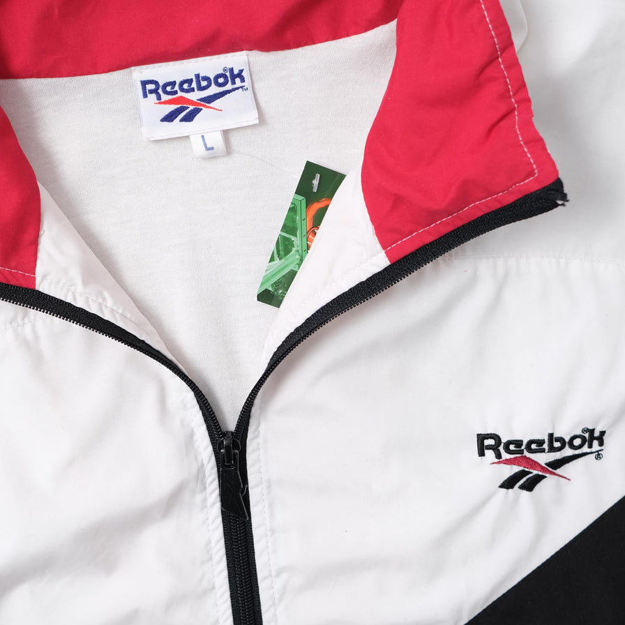 Vintage Reebok Track Jacket Large 