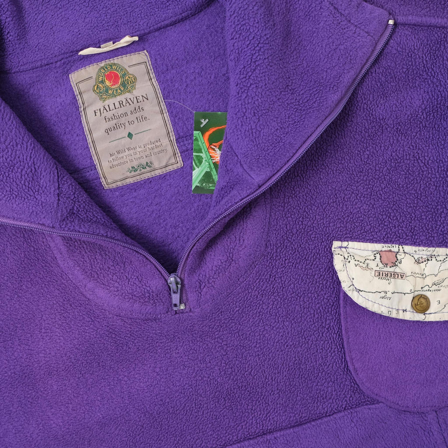 Vintage Fjällräven Q-Zip Fleece Medium 