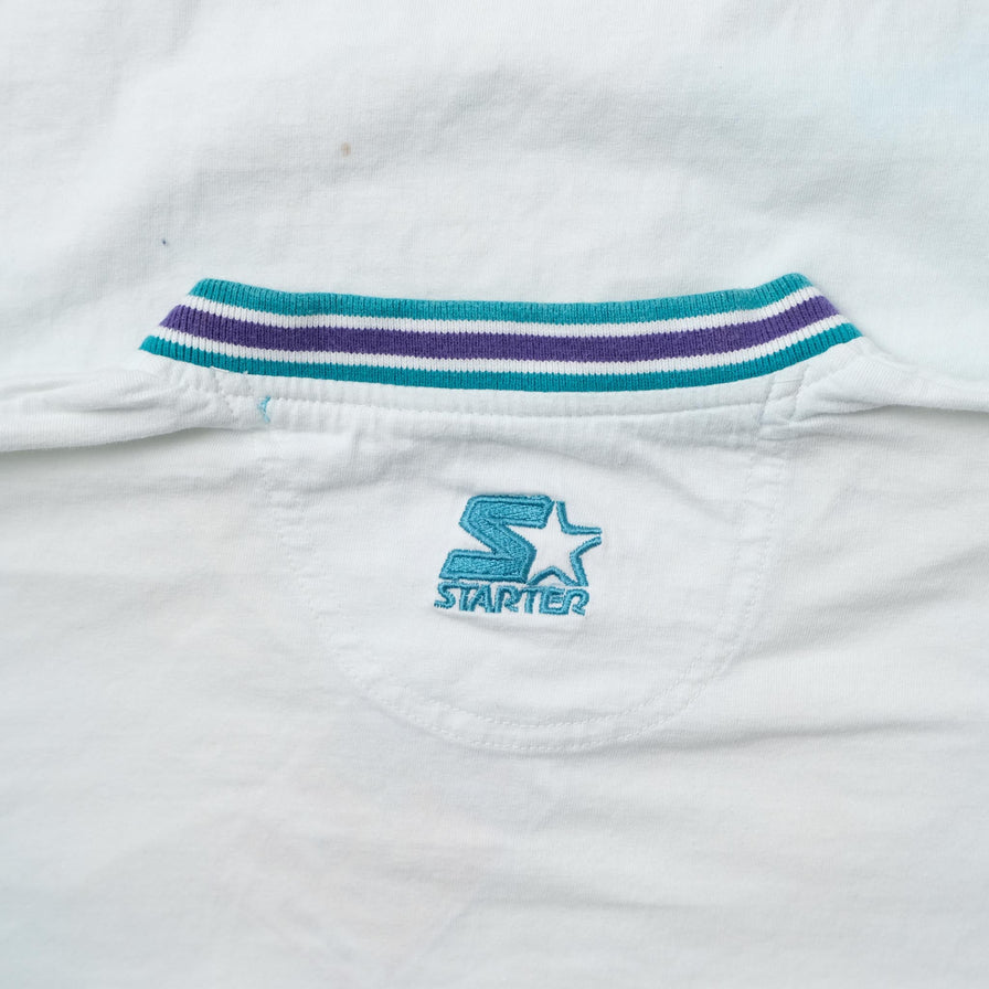 Vintage Starter Charlotte Hornets T-Shirt Medium 