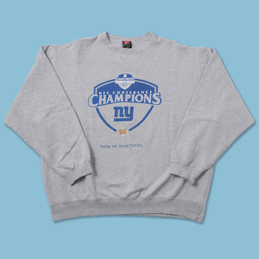 Vintage 2001 Nike New York Giants Sweater XXLarge 