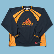Vintage 1999 adidas Basketball Pullover XLarge 