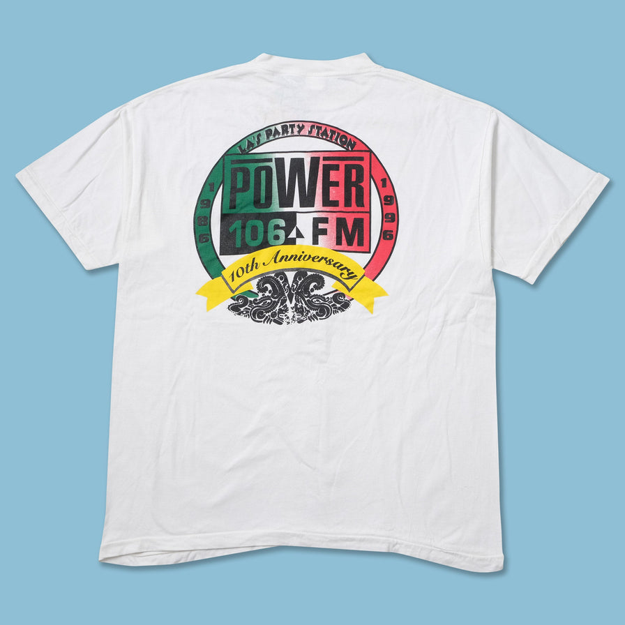 Vintage 1996 Power 106 FM T-Shirt XLarge 