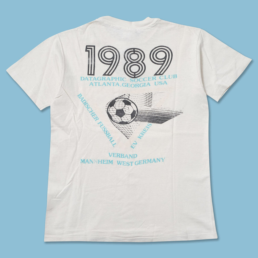 Vintage 1989 Atlanta Mannheim Soccer T-Shirt Small 