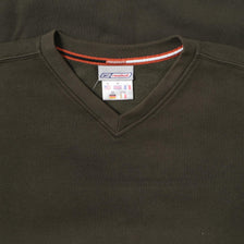 Vintage Reebok V-Neck Sweater Medium 