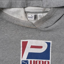 Vintage Puma Short Sleeve Hoody Medium 