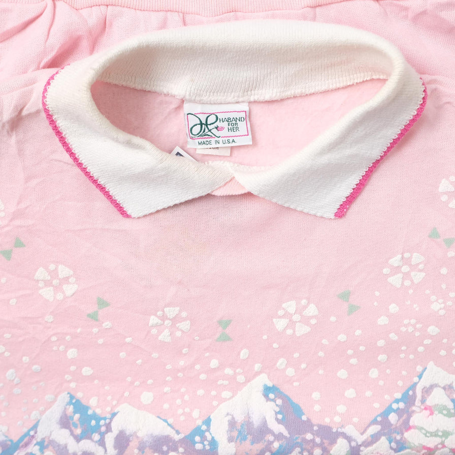 Vintage Swan Sweater Medium 