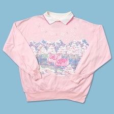 Vintage Swan Sweater Medium 