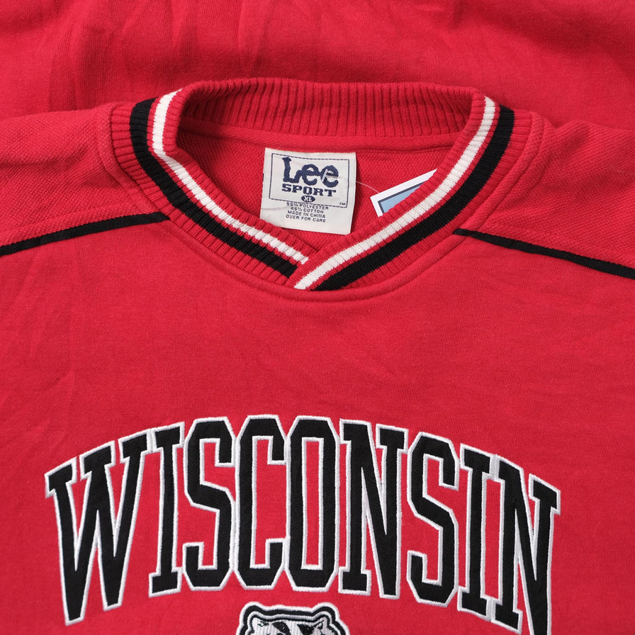 Vintage Wisconsin Badgers Sweater XLarge 