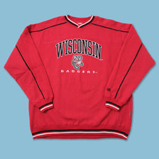 Vintage Wisconsin Badgers Sweater XLarge 