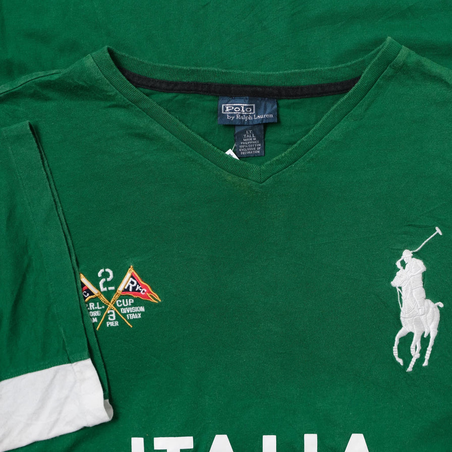Vintage Polo Ralph Lauren Italy T-Shirt XXLarge 