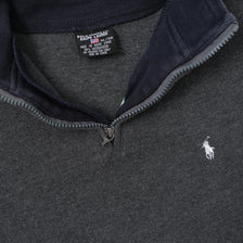 Vintage Polo Ralph Lauren Q-Zip Sweater Medium 