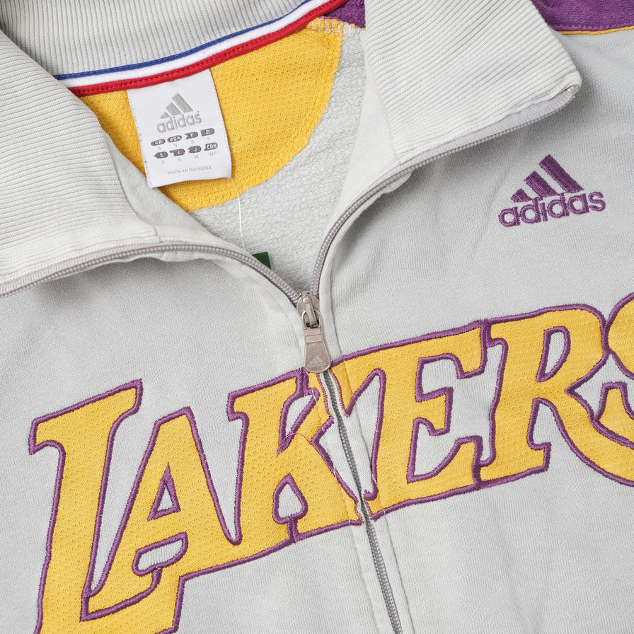 Vintage adidas LA Lakers Sweat Jacket Small 