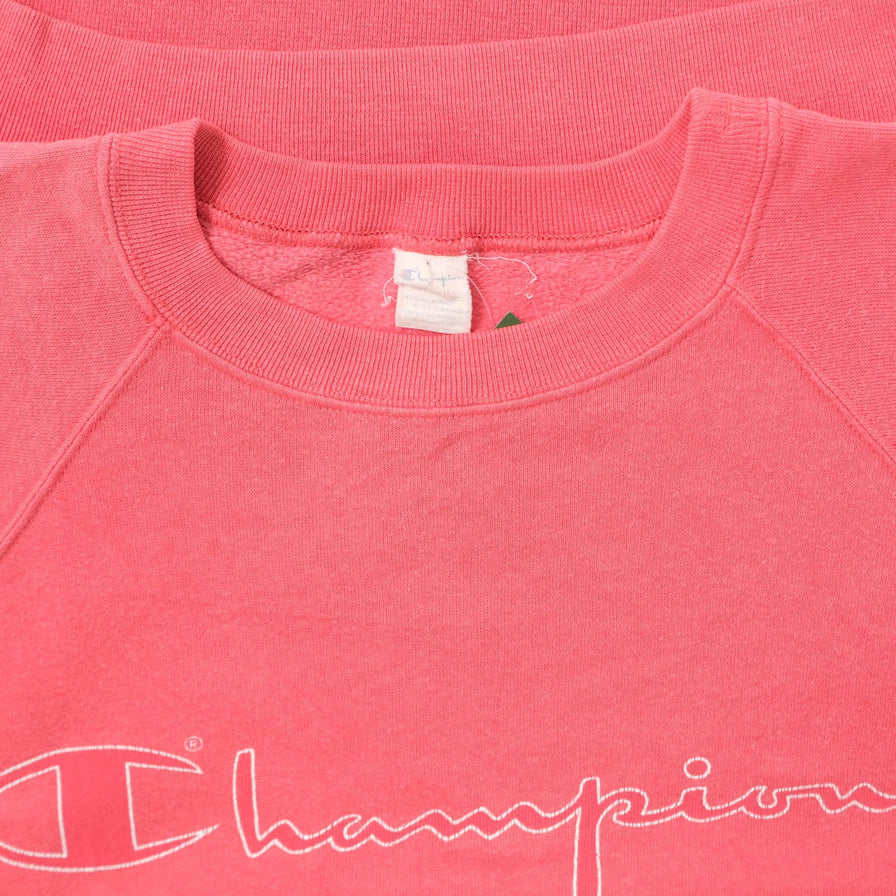 Vintage Champion Short Sleeve Sweater Medium 
