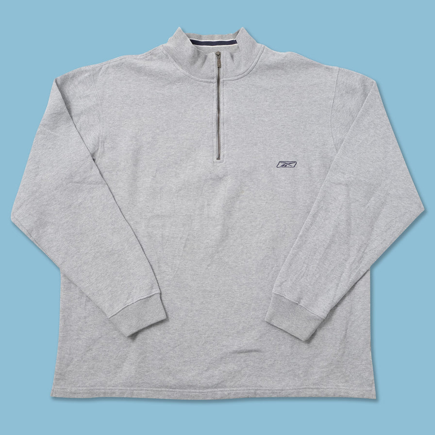 Vintage Reebok Q-Zip Sweater XXLarge 