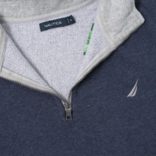 Vintage Nautica Q-Zip Sweater XLarge 