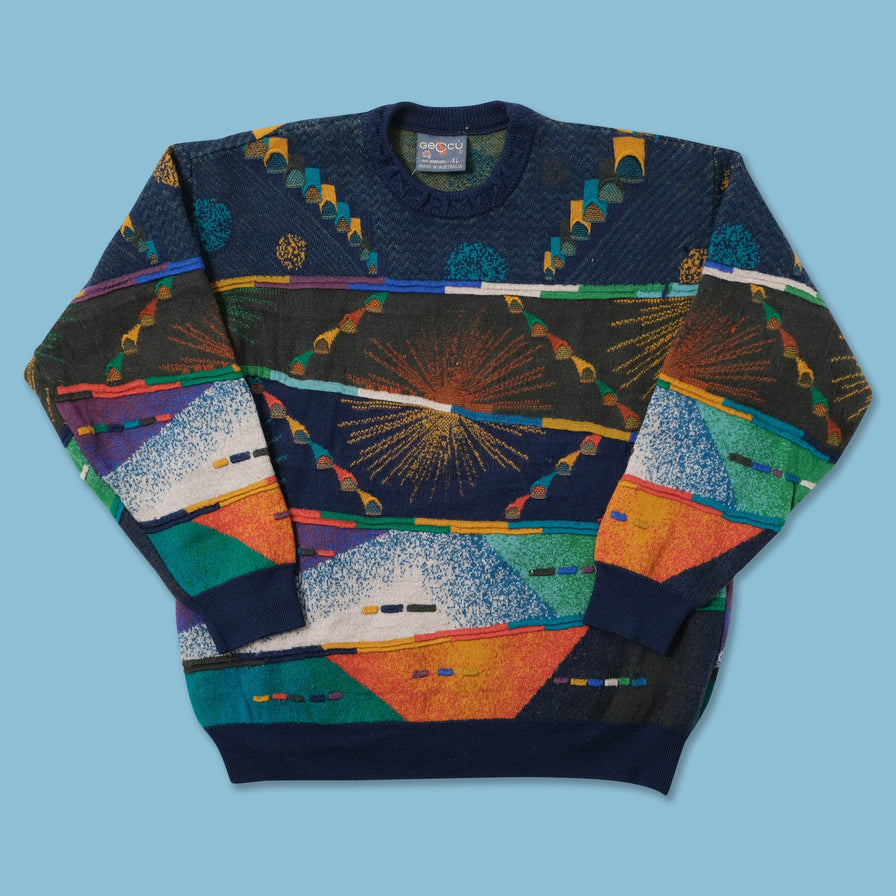 Vintage Knit Sweater Medium 